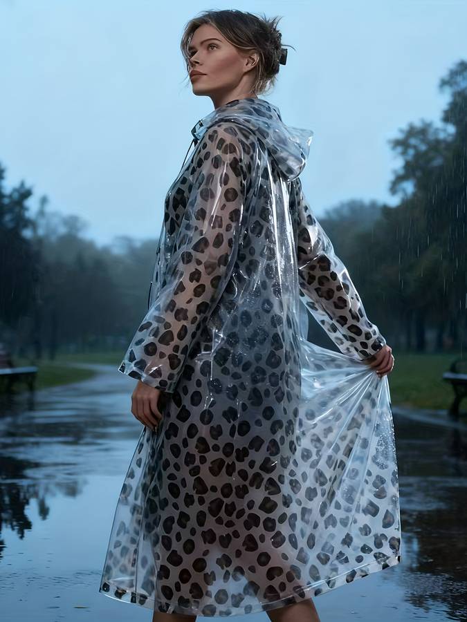 Raincoat Dark Brown Size Asian Onesize