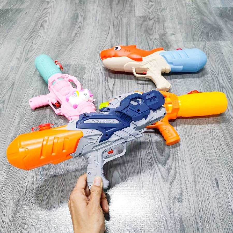 Toy Guns Color  Pink] Unicorn Double Water Gun  Girls' Style