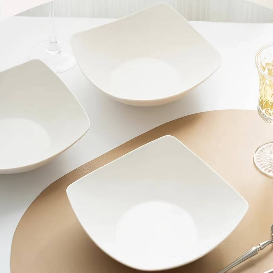 Bowl Quantity White Salad Bowl  8 Pack