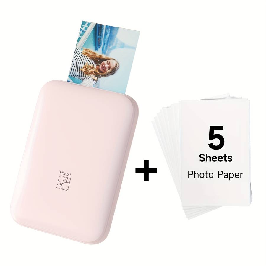 Printer Items Pink  5 Pieces Of Paper