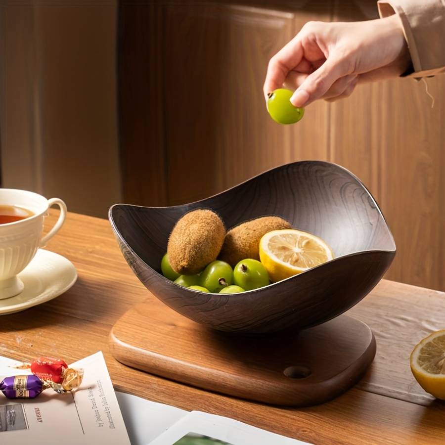 Bowl Color Light Wood Grain