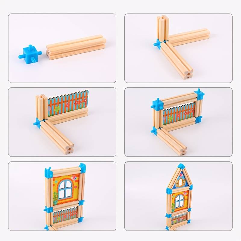 Building Toy Architectural Model Toy Set Quantity 268Pcs