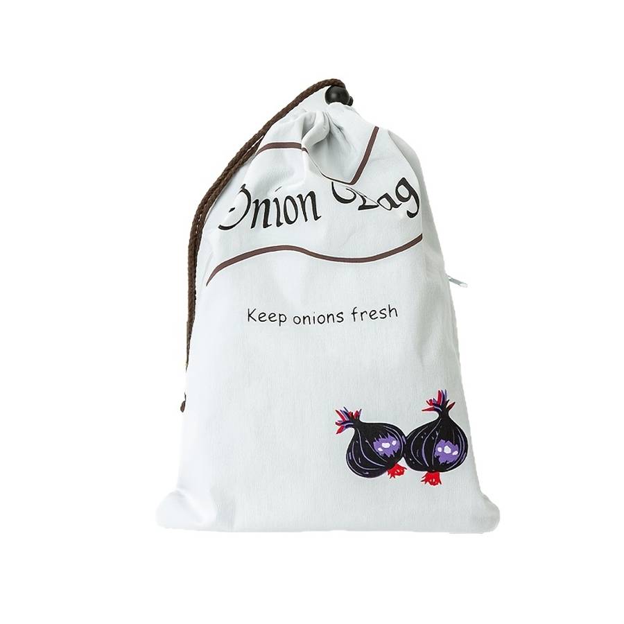 Food Storage Bags Color Onion Pattern