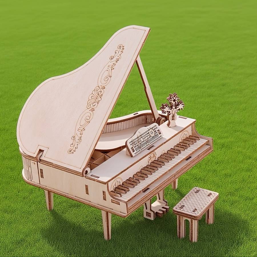 3D Puzzle Musical Instrument Model