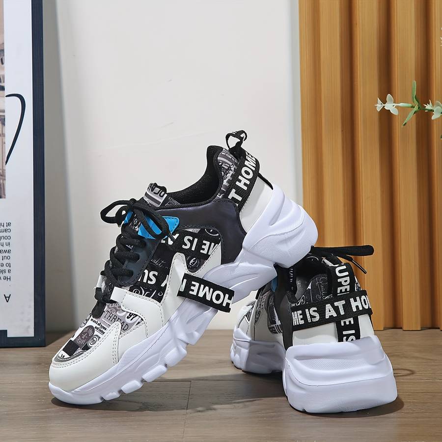 Women S Sneakers Color White Black Blue Sizeuk 7