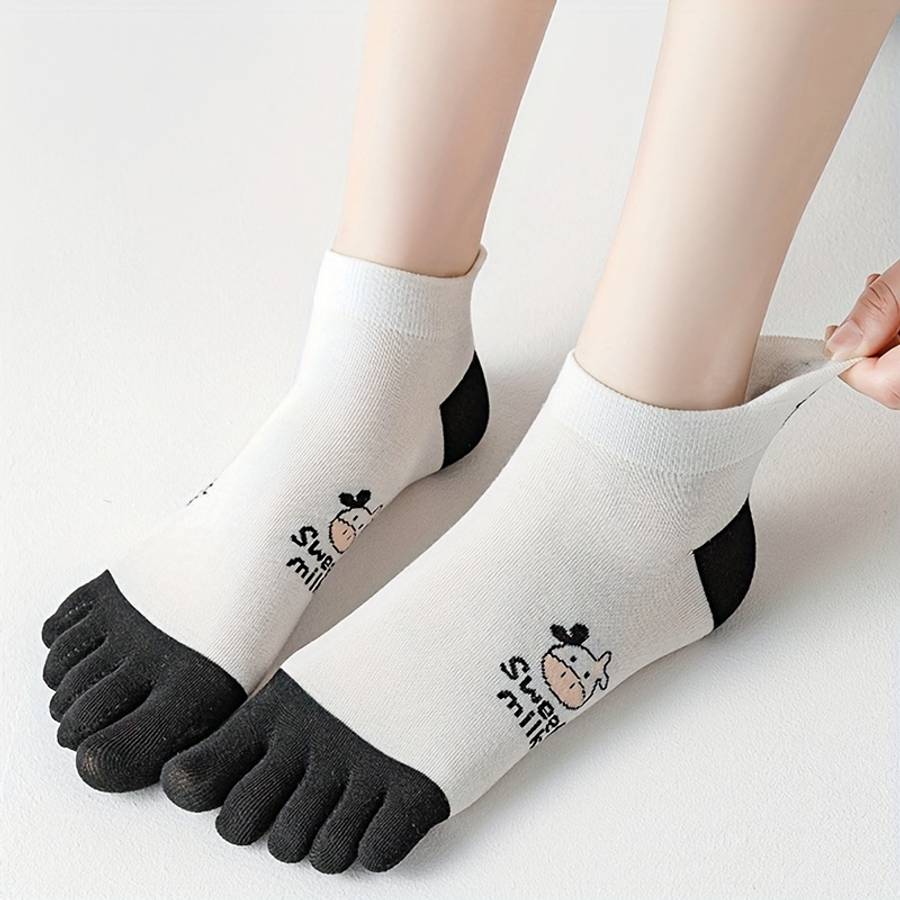Women S Socks Color Mixed Colors 5 Pairs Size Asian Onesize