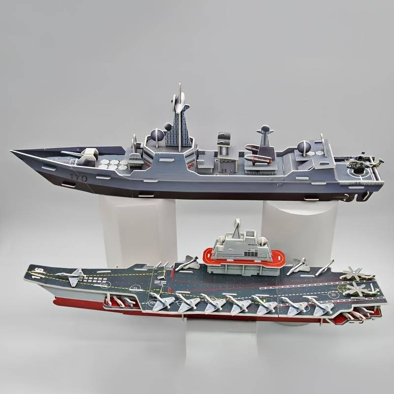 3D Jigsaw Puzzle Model Ship Model Aircraft Carrier