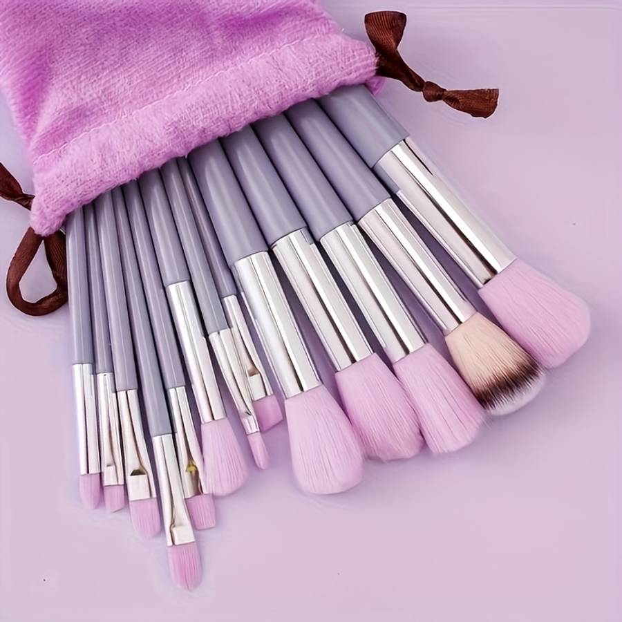 Makeup Brush Set Color Noble Purple