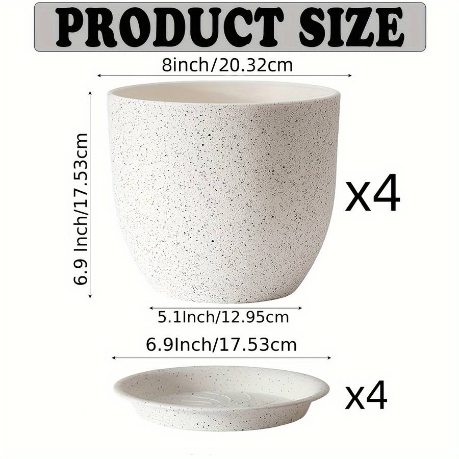 Flowerpot Color White