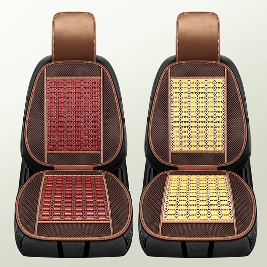 Car Seat Cushion  Brown Summer One Piece Lumbar Support Seat Cushion