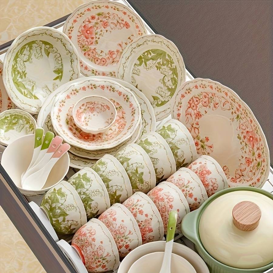 Bowl Color 36Piece Set