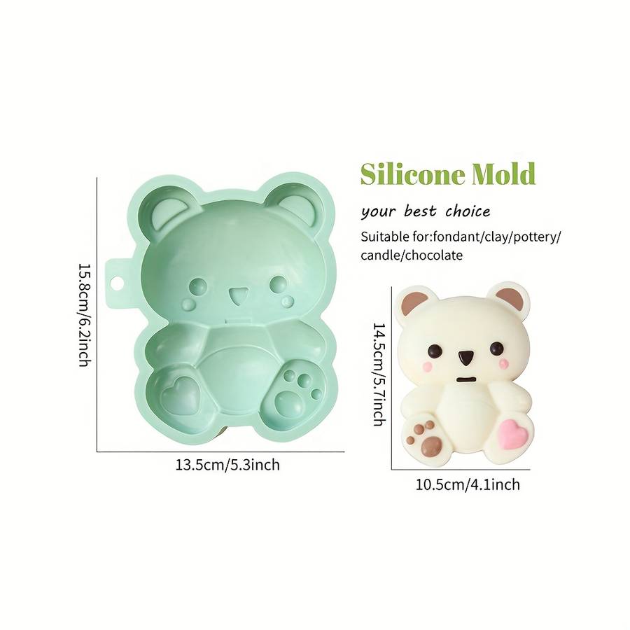 Suitable For Baking Molds Style Violent Bear