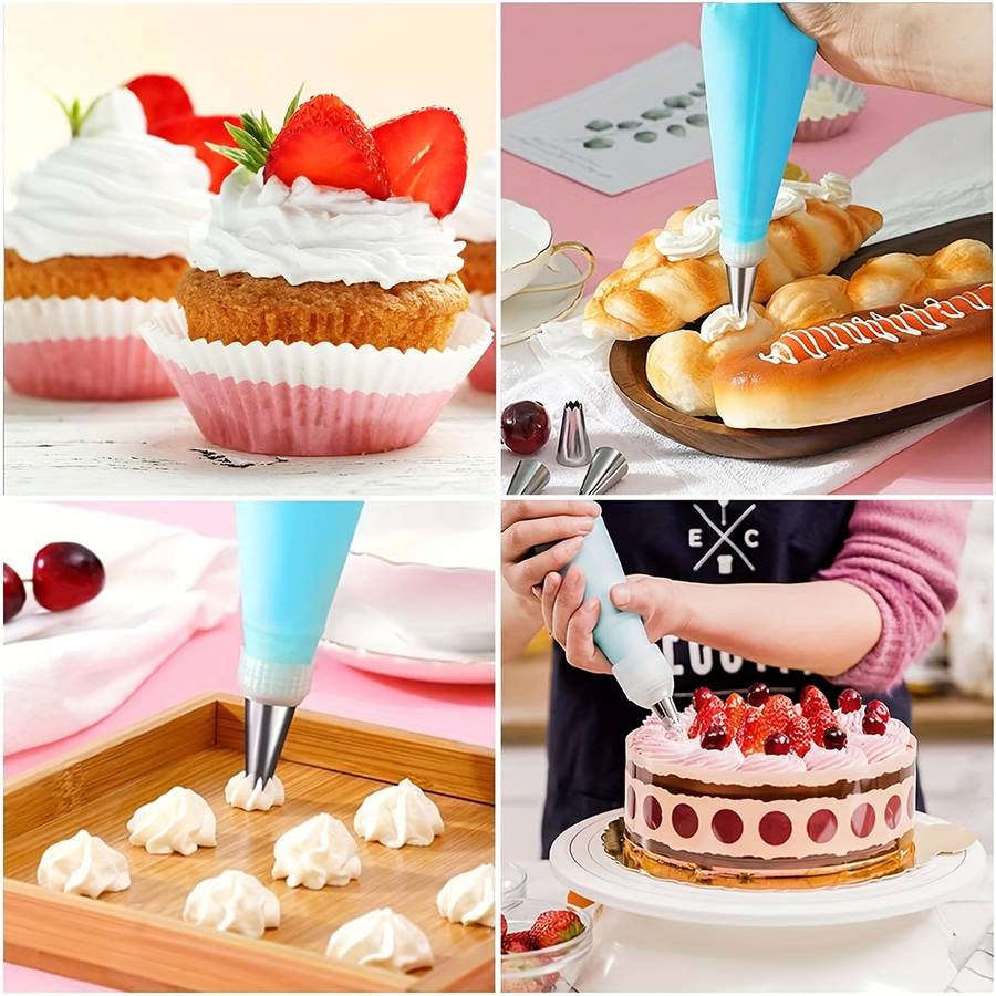 Professional Cake Decorating Head Color Blue