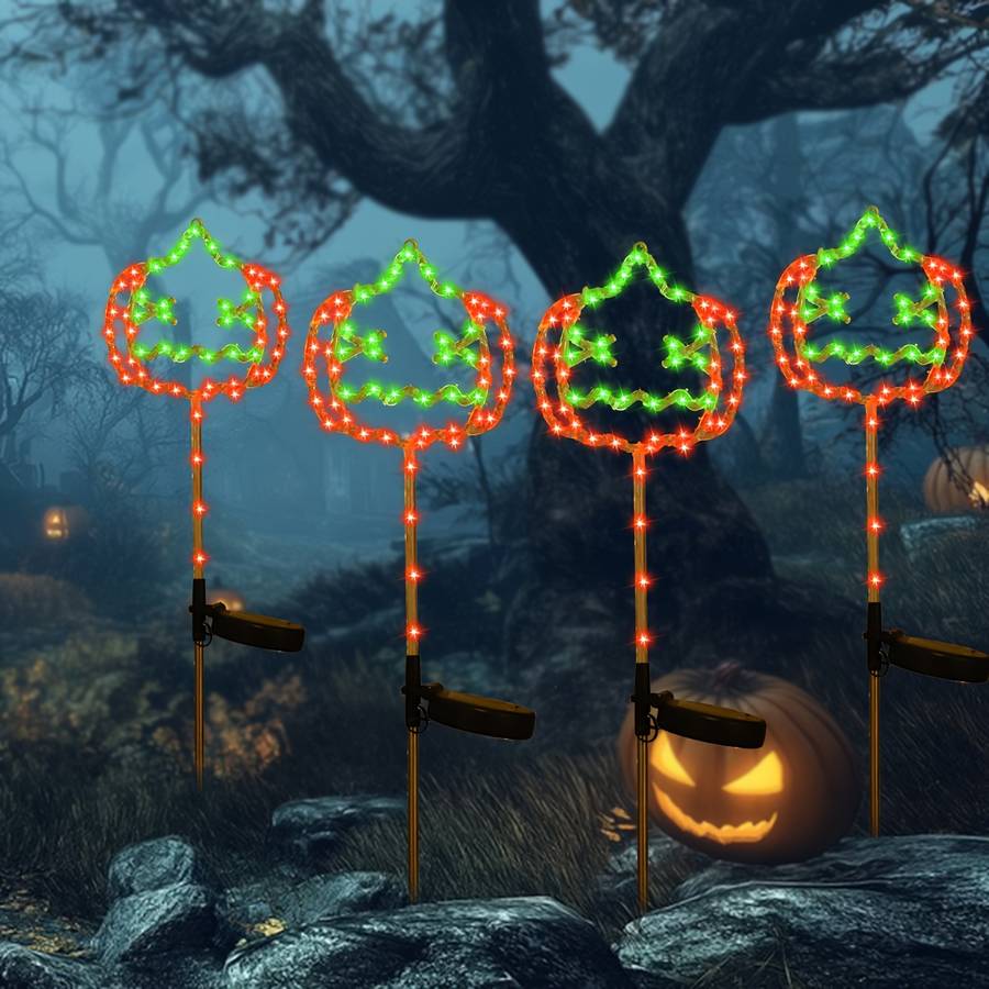 Halloween Decorations Model 2Pc Pumpkin