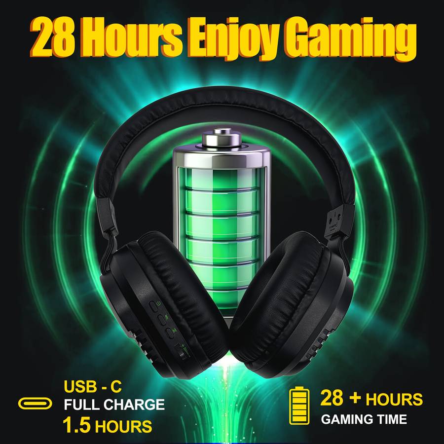 Headset Headphones Over Ear