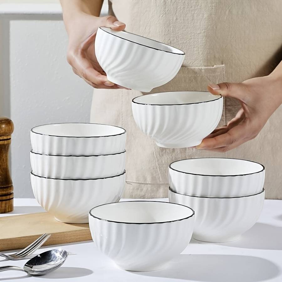 Bowl Color White Quantity2Pcs