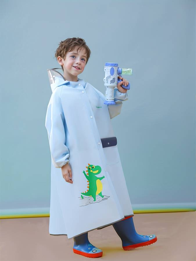 Raincoat Light Blue Size 78Y