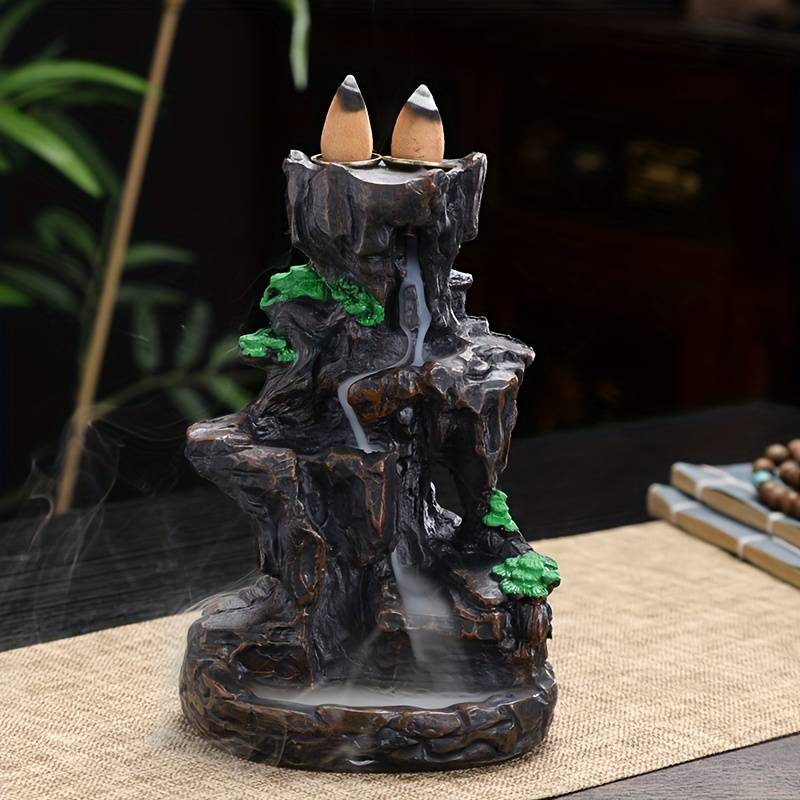 Incense Burner Model  Mountains And Rivers