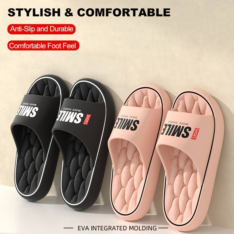 Men Slippers Summer Style Light Coffee Size Uk 3.5 To 4