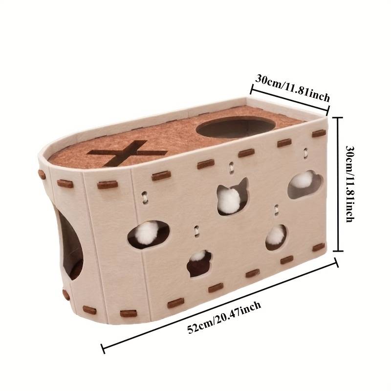 Pet supplies color Beige Color size Hole Nest