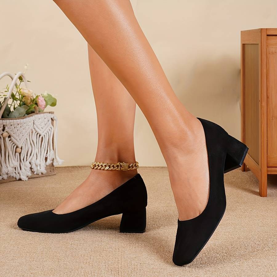 Women S High Heels Color Black Sizeuk 7