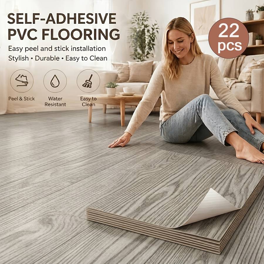 Self Adhesive Floor Stickers Gybdm06 30.5Cm*30.5Cm 22Pieces