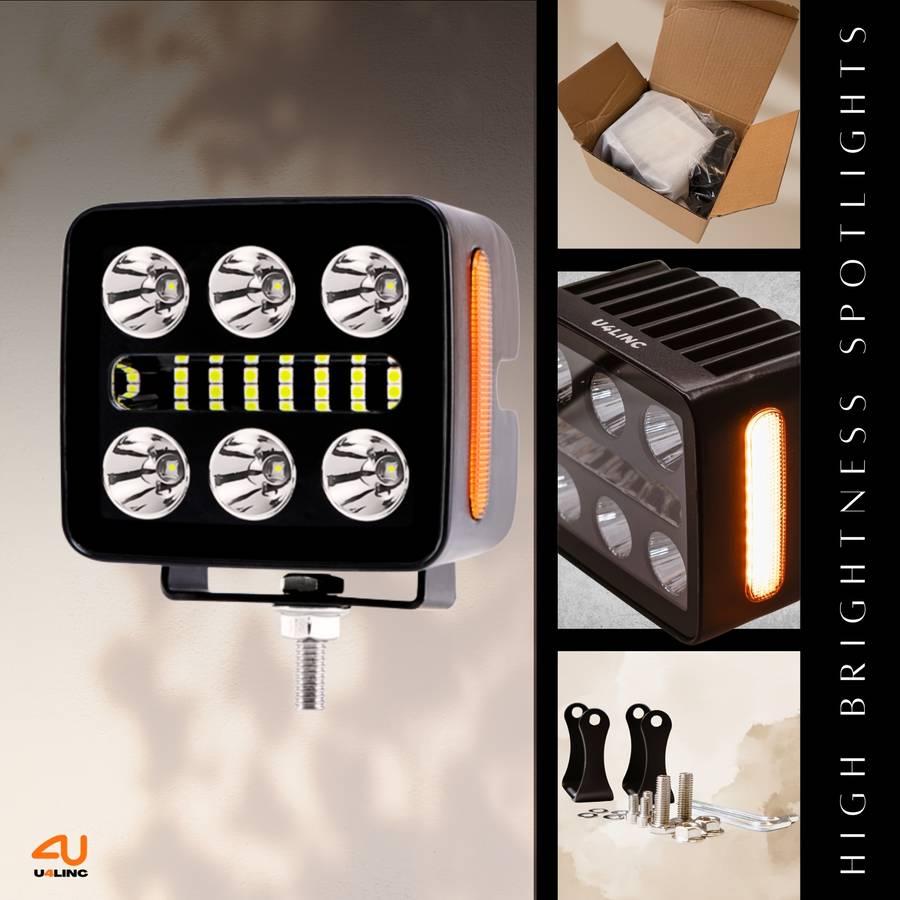 Car Lights Quantity 2Pcs With Amber Light