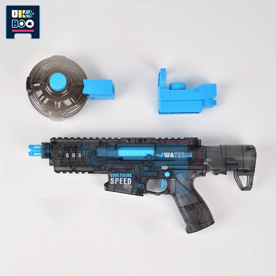 Toy Guns Color Blue And Grey