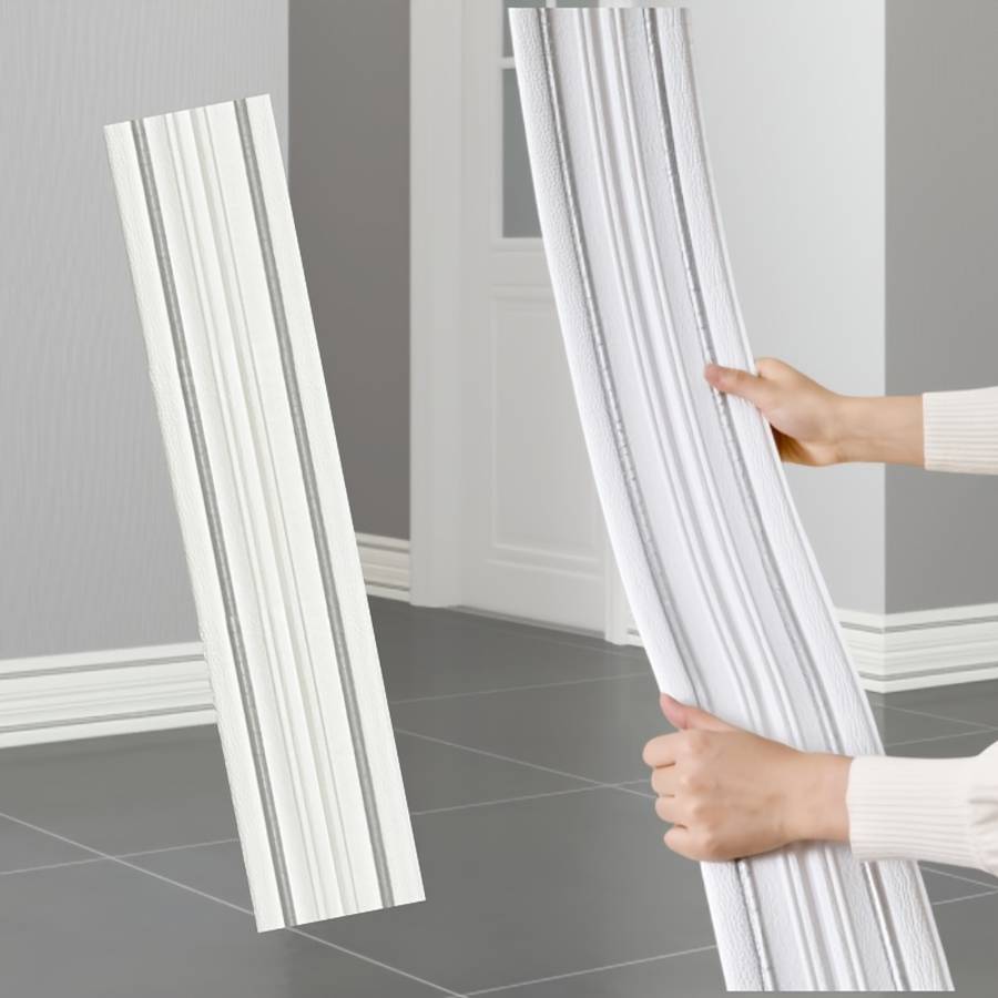 Pro Satin Table Wrap 940 color White Combined With Silvery
