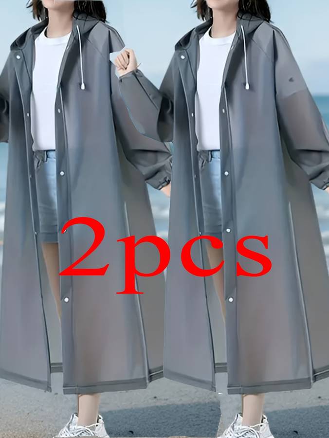 Raincoat Space Gray Size Onesize