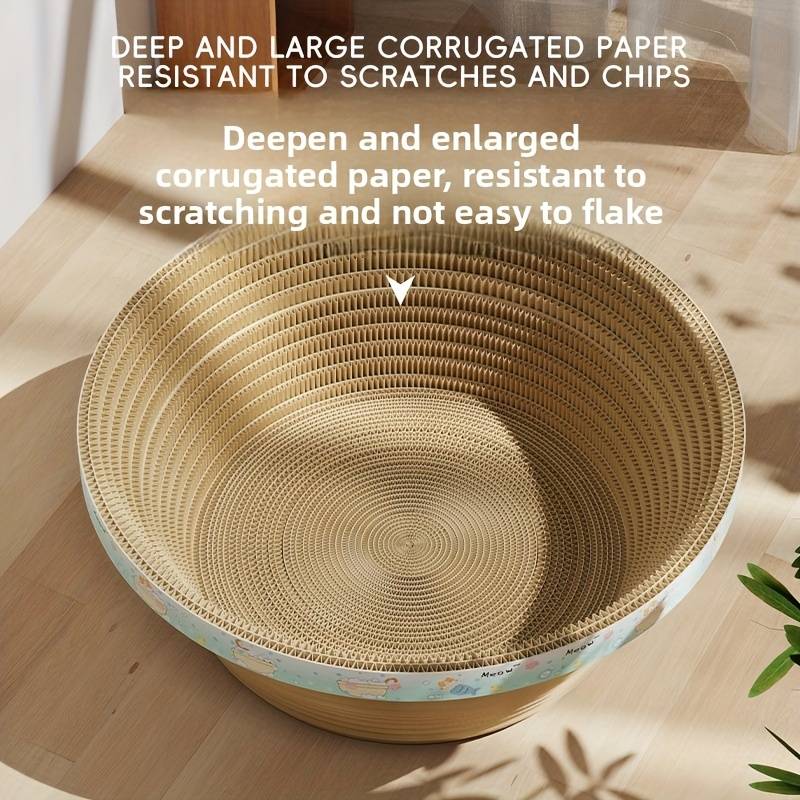 Pet Supplies Size Round Corrugated Paper Bathtub   49 X 49 X 18Cm