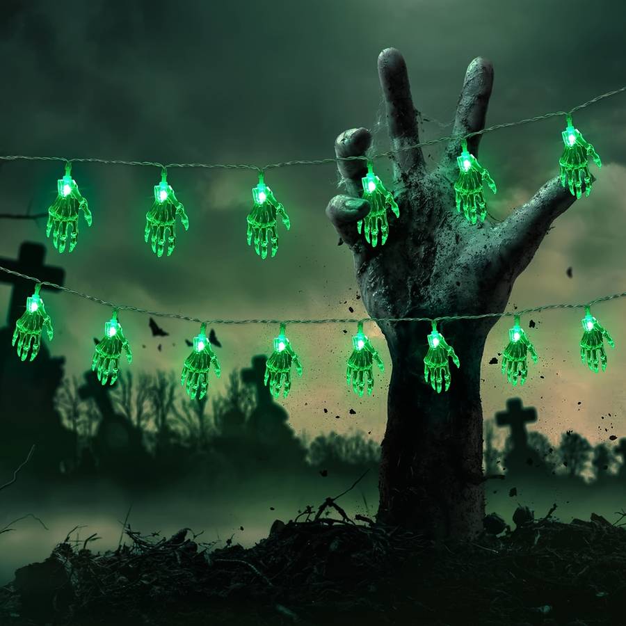 Halloween Decorations Color Purple Light Quantity 20 Leds