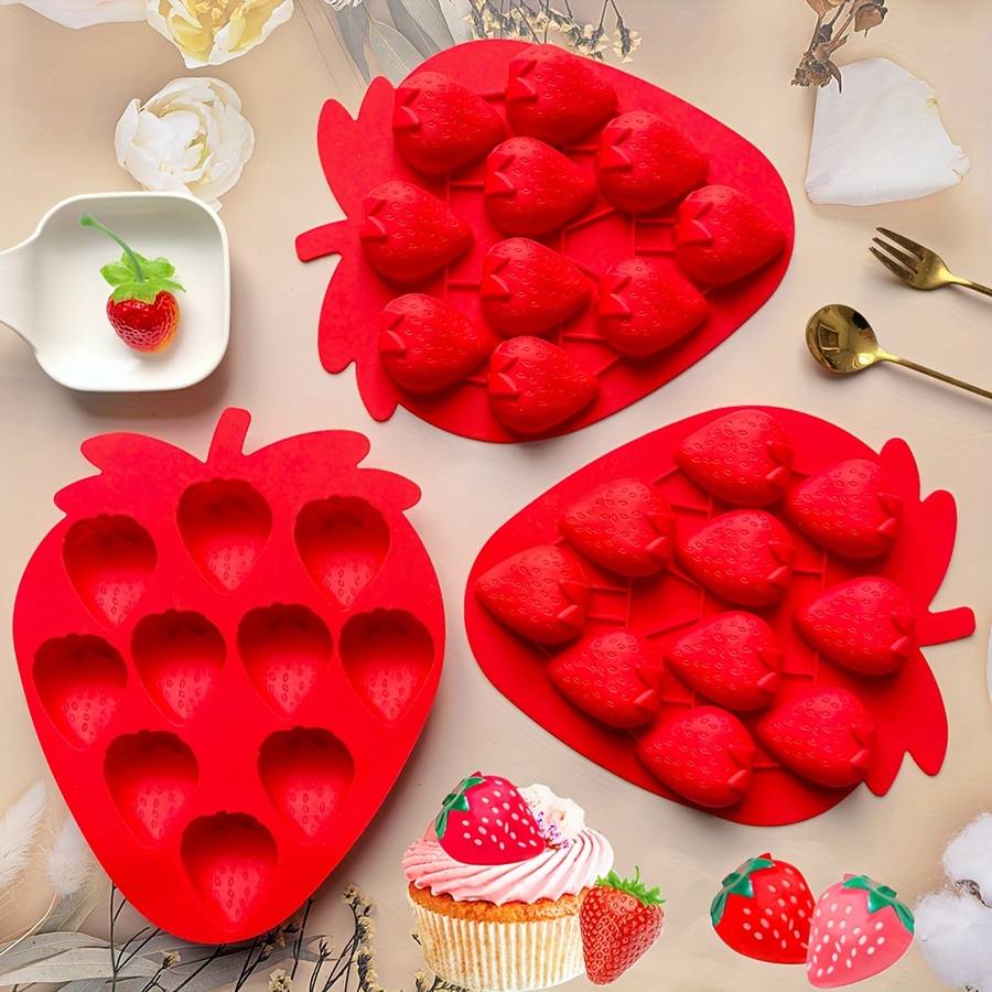 Suitable For Baking Molds Color Red Quantity 2Pcs