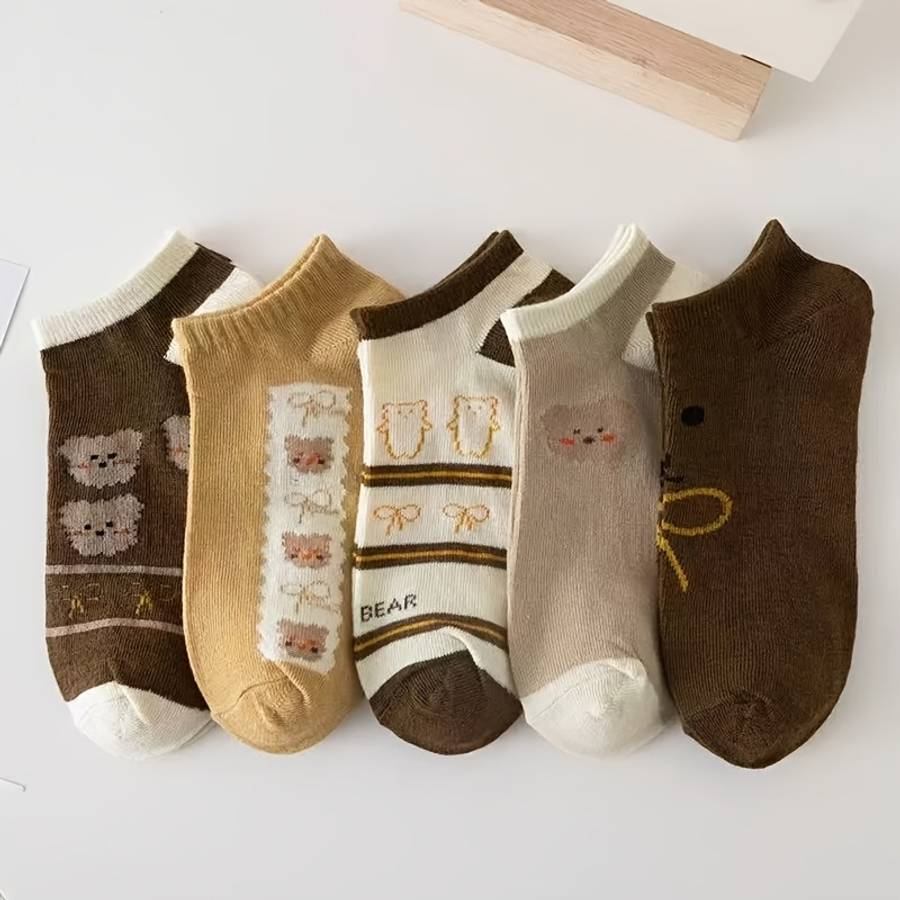 Women S Socks Color Mix Color 5 Size Onesize
