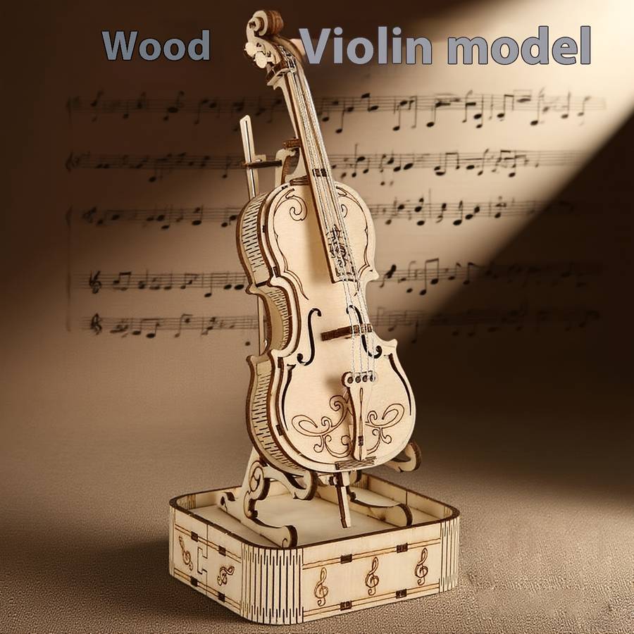 3D Puzzle Musical Instrument Model