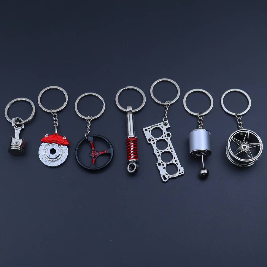 7Pcs Deluxe Chic Metallic Finish 7Pcs Zinc Alloy Car Modification For Office