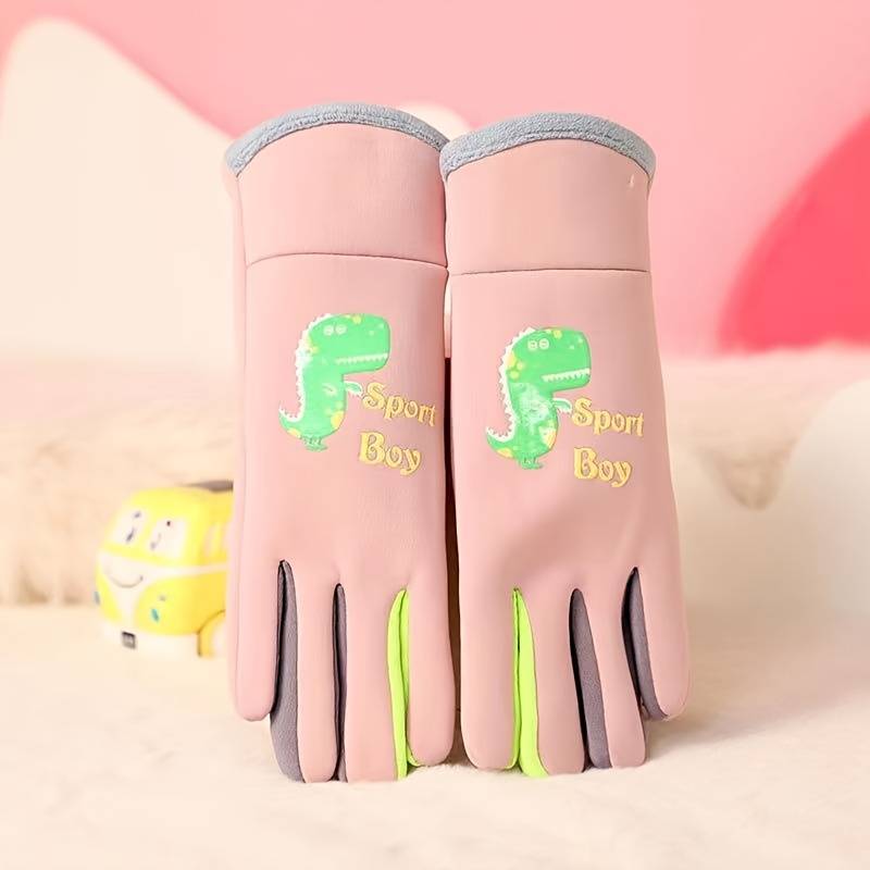 Winter Gloves Color Light Grey Applicable People M   3 To 7Y