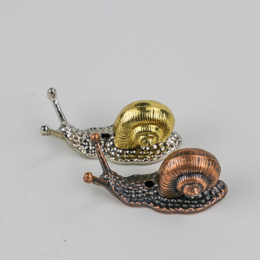 Incense Burner Color  Creative Snail Incense Stick   Red Copper