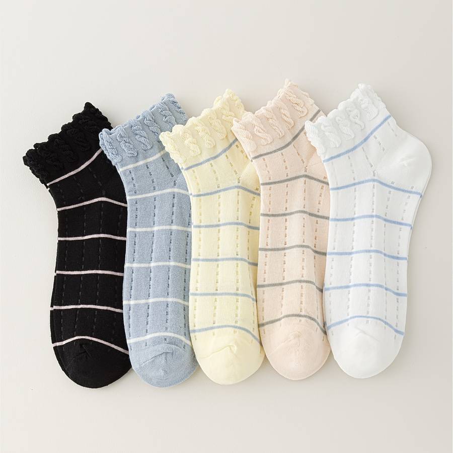 Women S Socks Color 5 Pairs In Random Mixed Colors