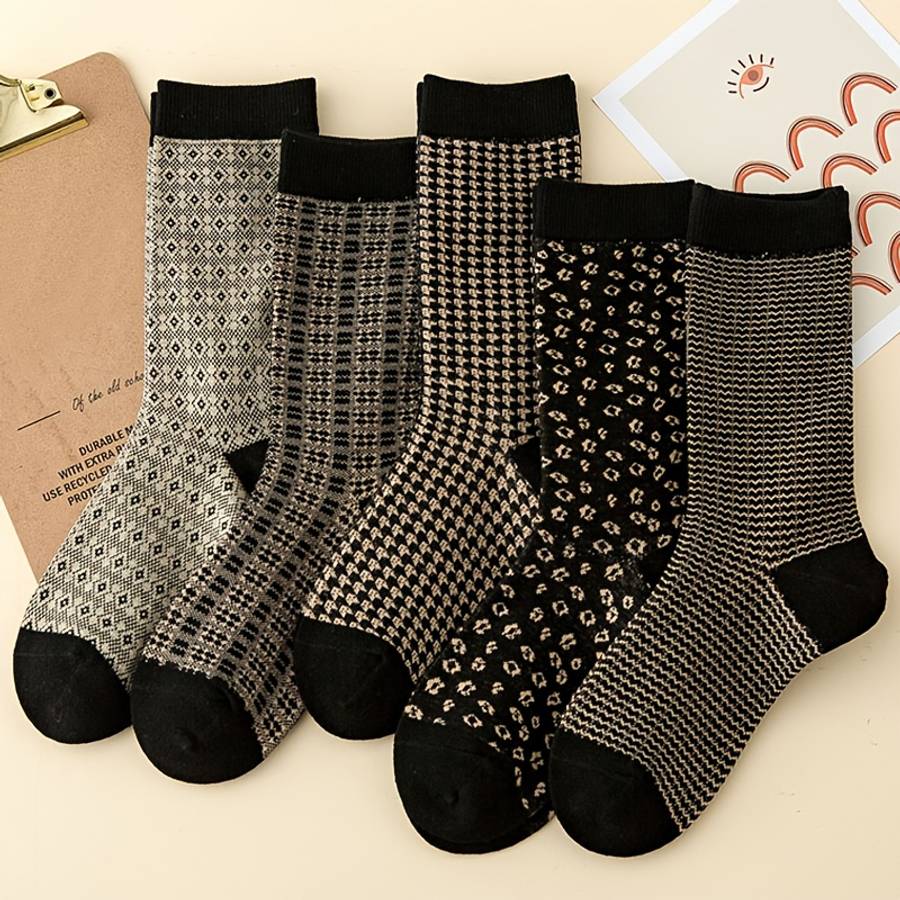 Women S Socks Color 5PackMixed Colors Size Onesize