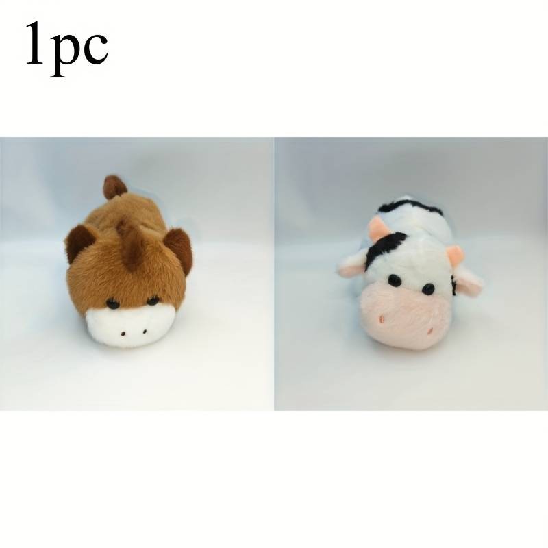Toy Dolls color cow  Add  pony [creative flip doll] Quantity 1pc