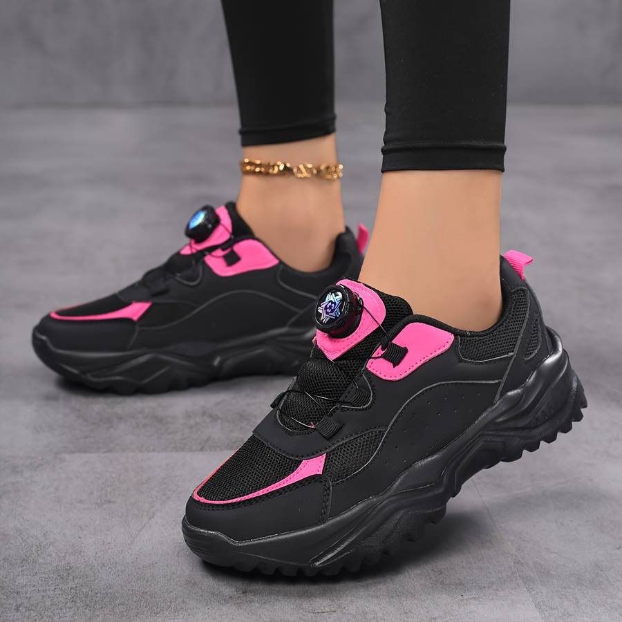 Women S Sneakers Color Black Rose Red Sizeuk 6
