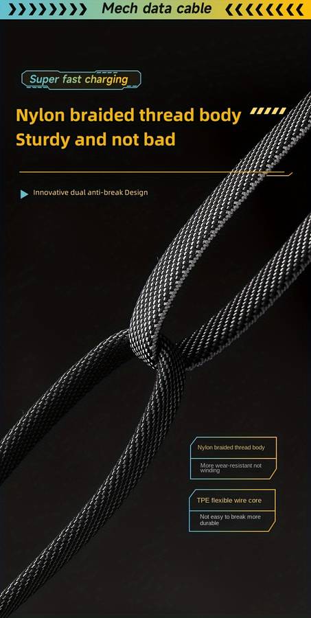 1 x Fast Charging 4-In-1 Data Cable