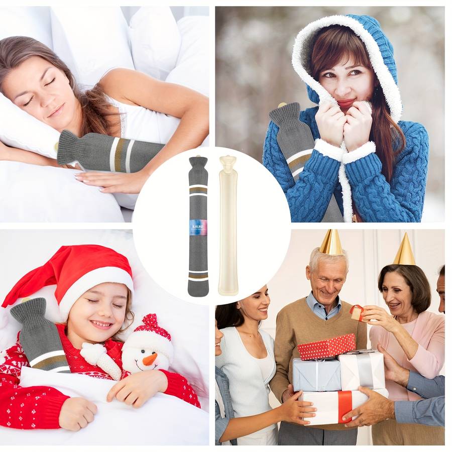 Hot Water Bottle Hot Water Bottle Cover 75*13 Inner Liner 73*11.6Cm Size 7