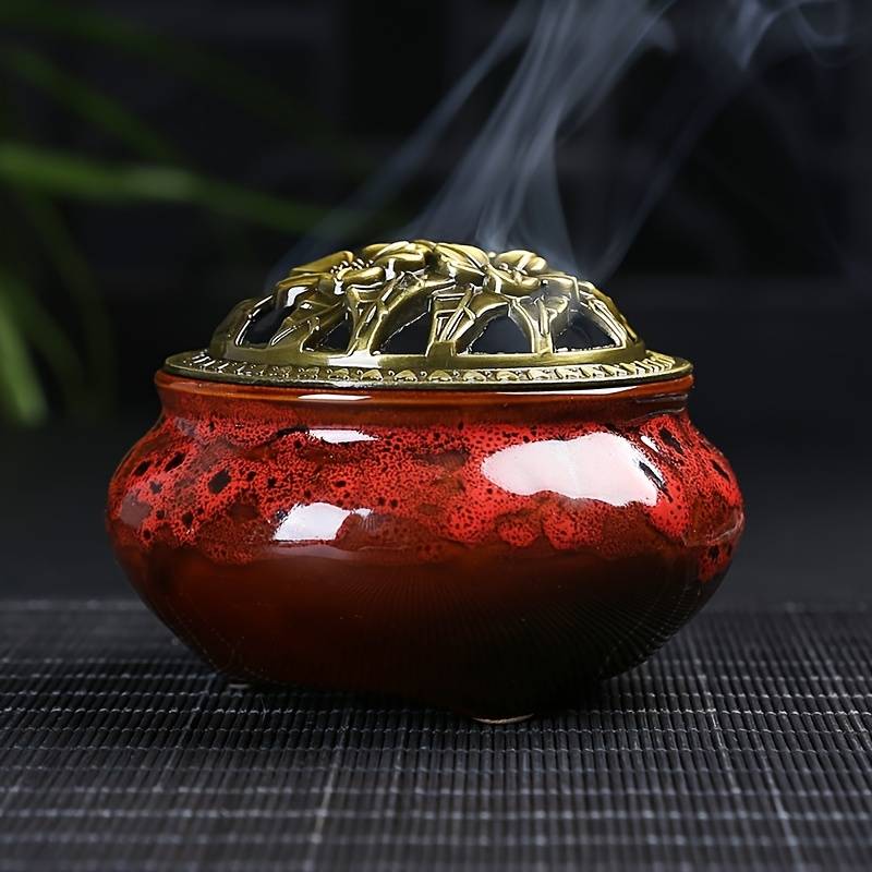 Incense Burner Style  Kiln Gray