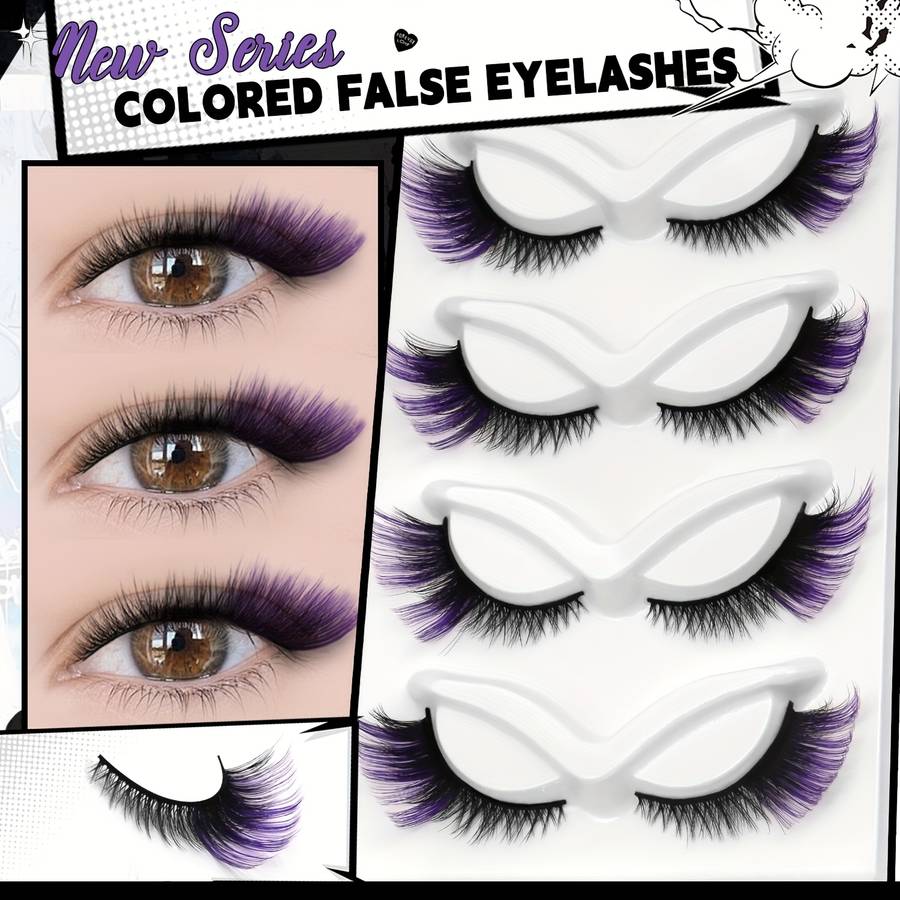 5 Pairs Natural Fluffy False Eyelashes Model Cl05