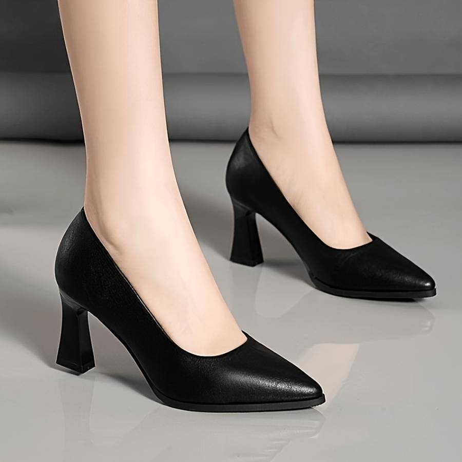 Women S High Heels Color Black 7Cm Sizeuk 4