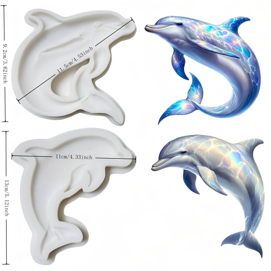Suitable For Baking Molds Style Dolphin 2