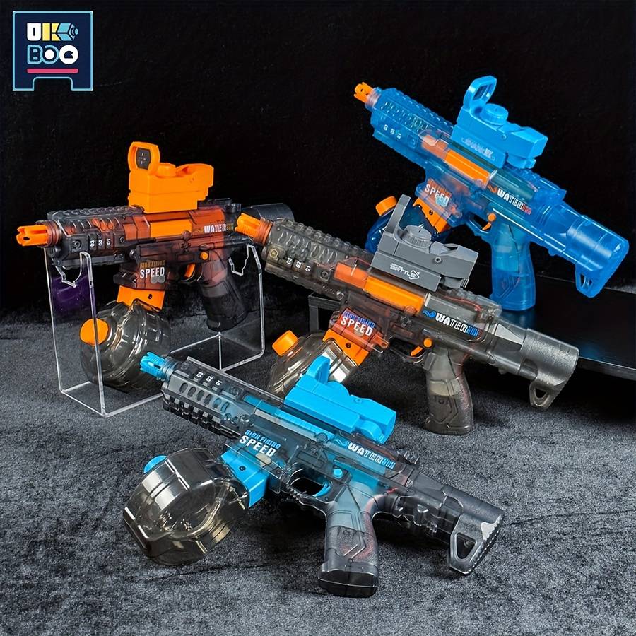 Toy Guns Color Blue And Grey