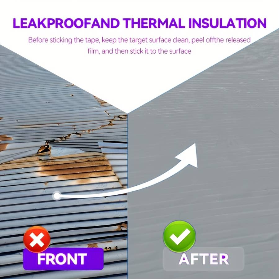 Waterproof Repair And Sealing Supplies Color Silvery
